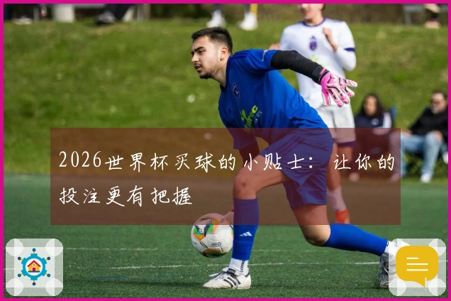 2026世界杯买球的小贴士：让你的投注更有把握