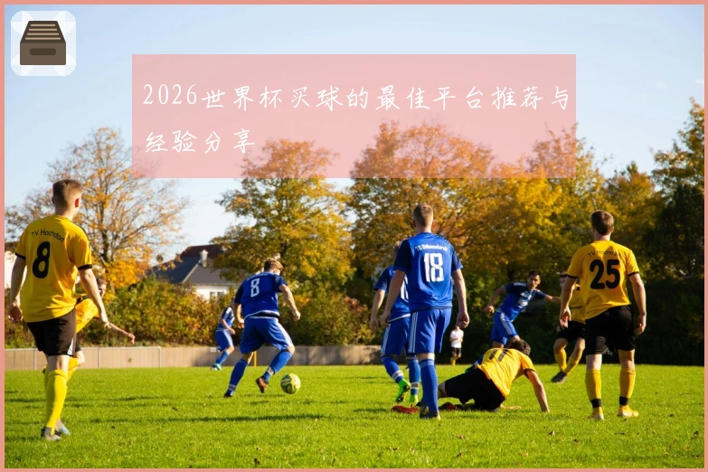 2026世界杯买球的最佳平台推荐与经验分享