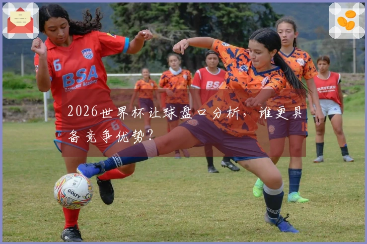 2026世界杯让球盘口分析，谁更具备竞争优势？